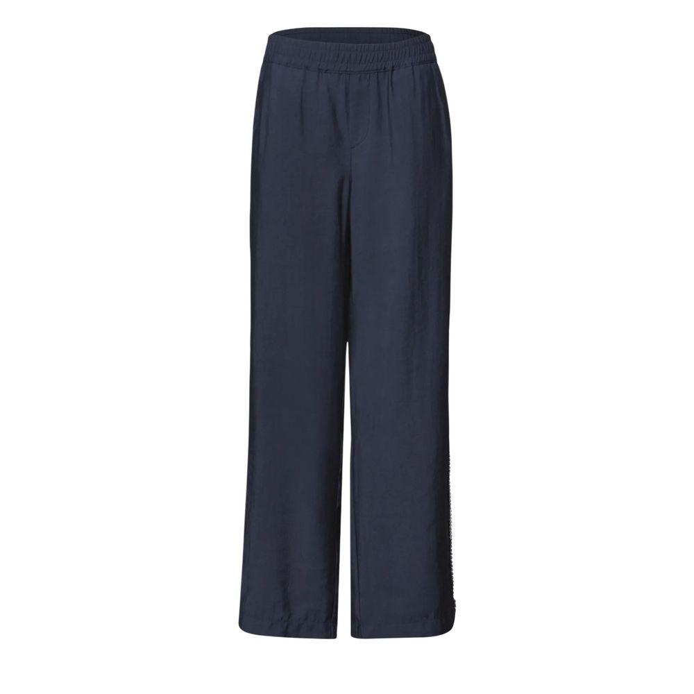 Blue Street One casual modal pants with a relaxed fit, featuring a comfortable waistband and stylish design.