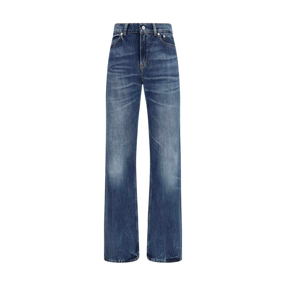 Our Legacy Blue Cotton Bootcut Jeans Our Legacy