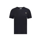 Maison Kitsuné Black Cotton T-Shirt