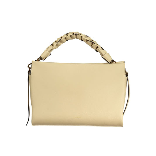 Coccinelle Beige Leather Women Handbag Coccinelle