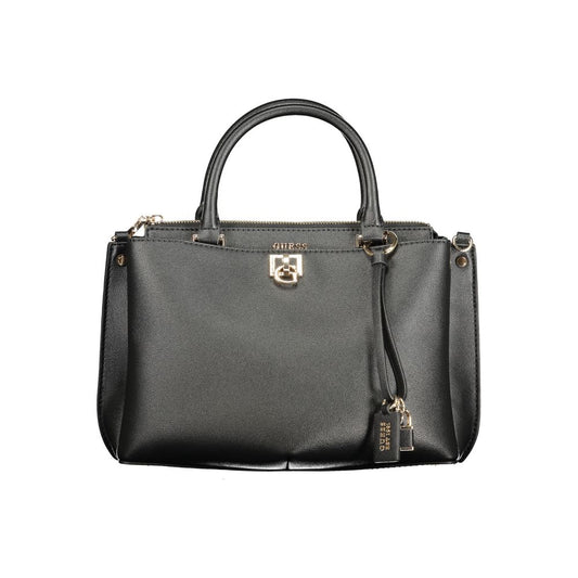 Guess Jeans Black Polyurethane Women Handbag Guess Jeans