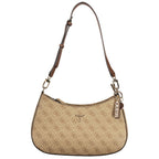 Guess Jeans Beige Polyurethane Women Handbag Guess Jeans