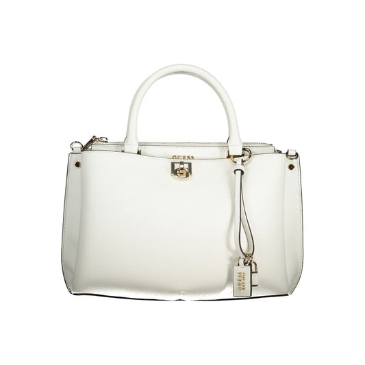 Guess Jeans White Polyurethane Women Handbag Guess Jeans