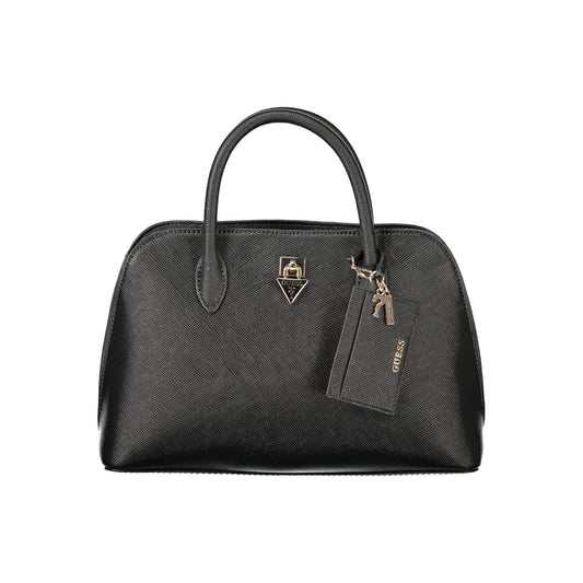 Guess Jeans Black Polyurethane Women Handbag Guess Jeans