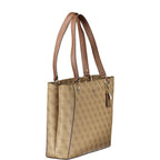 Guess Jeans Beige Polyurethane Women Handbag Guess Jeans