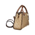 Guess Jeans Beige Polyurethane Women Handbag Guess Jeans