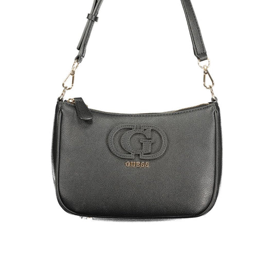 Guess Jeans Black Polyurethane Women's Handbag Guess Jeans