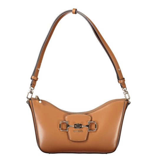 Guess Jeans Marrone Polyurethane Women Handbag Guess Jeans