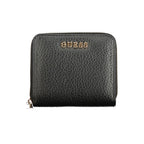 Guess Jeans Black Polyurethane Women Wallet Guess Jeans