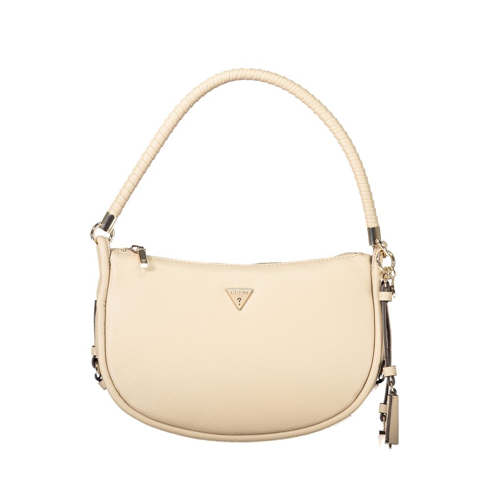 Guess Jeans Beige Polyurethane Women Handbag Guess Jeans