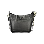Brown leather Coccinelle women's bag with sleek design and subtle branding, featuring a structured shape and top handle.