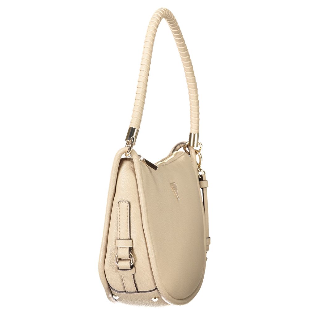 Guess Jeans Beige Polyurethane Women Handbag Guess Jeans