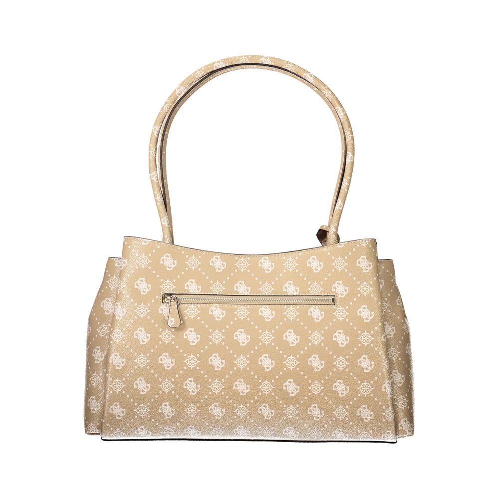 Guess Jeans Beige Polyurethane Women Handbag - Eljoys Fashion 