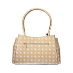 Guess Jeans Beige Polyurethane Women Handbag - Eljoys Fashion 