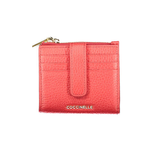 Coccinelle Rosso Leather Women's Wallet Coccinelle