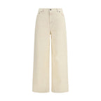 Golden Goose Bicolor Cotton Relaxed Fit Jeans