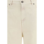 Golden Goose Bicolor Cotton Relaxed Fit Jeans