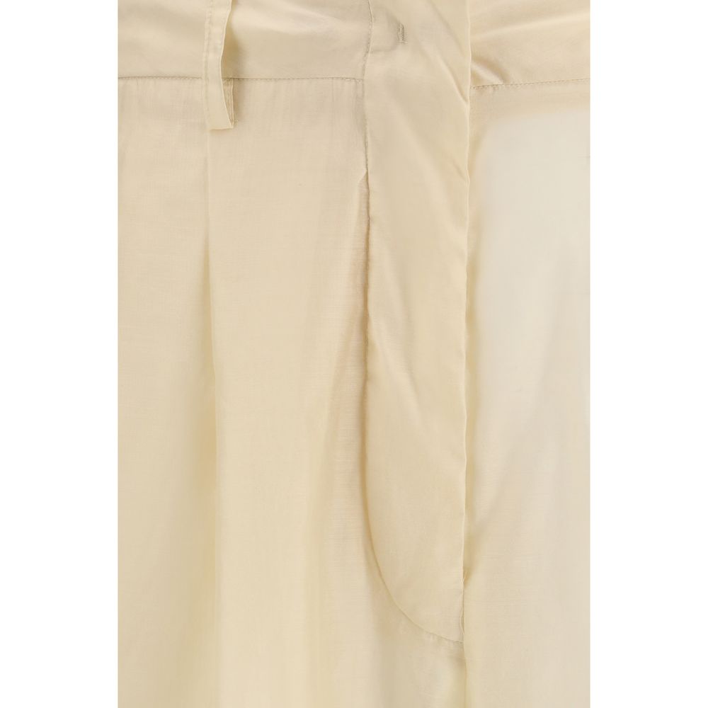 The Latest Beige Cotton Casual Pants The Latest