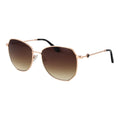 Replay Rose Gold Metal Sunglasses Replay