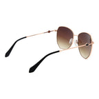 Replay Rose Gold Metal Sunglasses Replay
