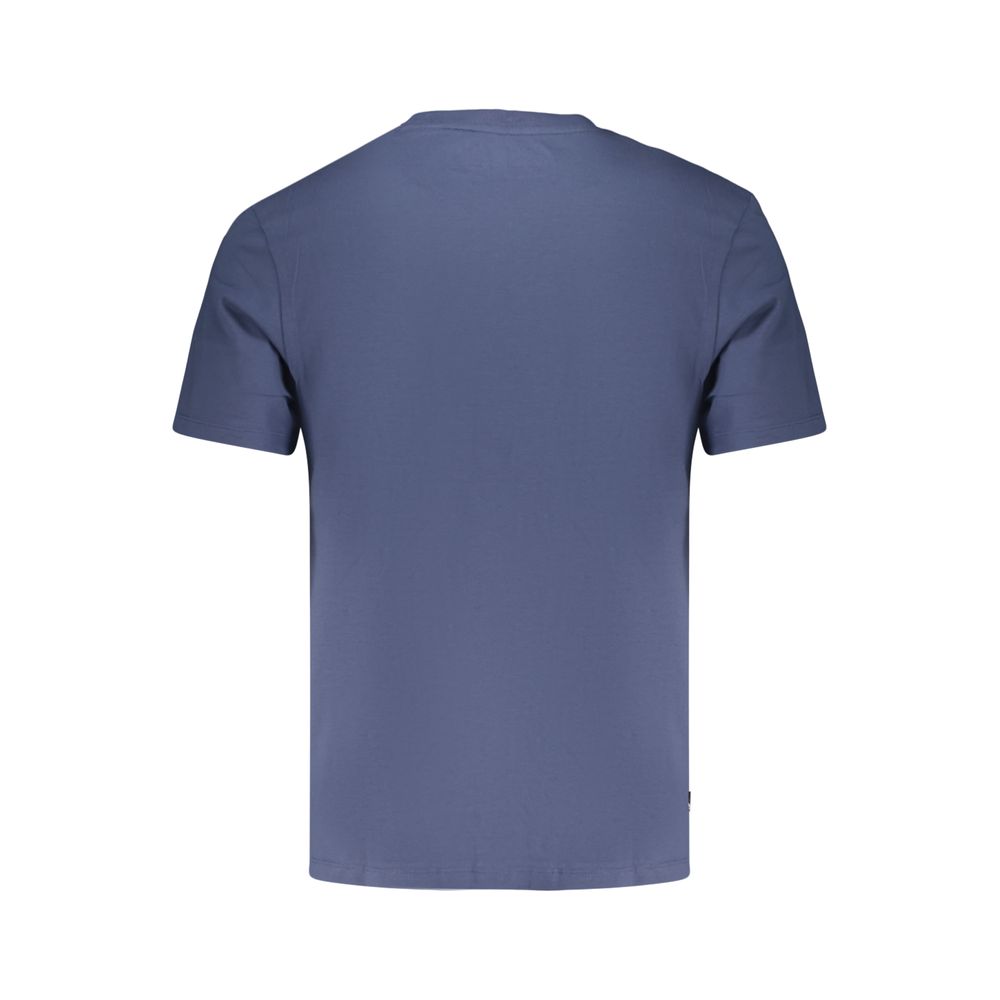 Timberland Blue Cotton Men's T-Shirt Timberland