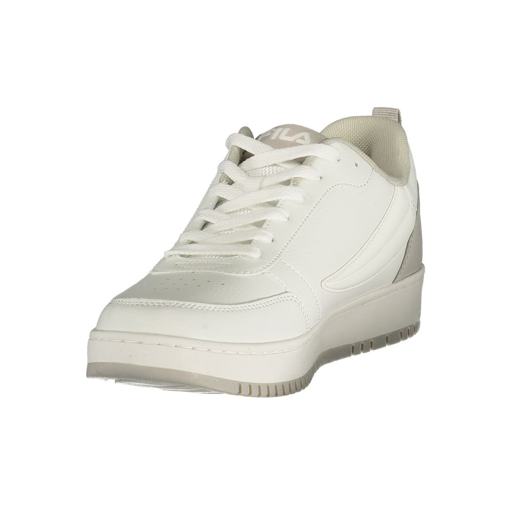 Fila Bianco polyurethane men's sneaker with white design, featuring breathable material and sporty casual style.