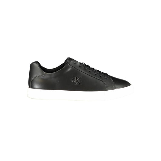 Calvin Klein Black Polyurethane Men Sneaker Calvin Klein