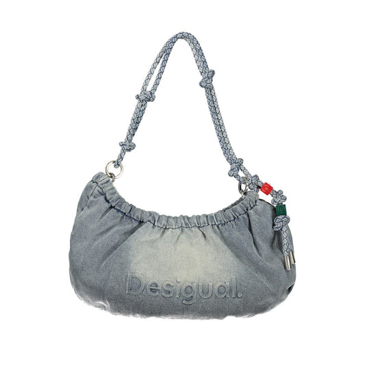 Desigual Azzurro Cotton Women's Handbag Desigual