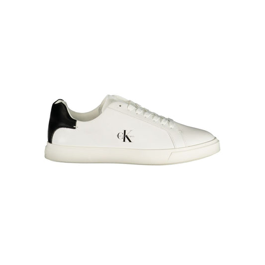 Calvin Klein Bianco Poliuretano Donna Sneaker Calvin Klein