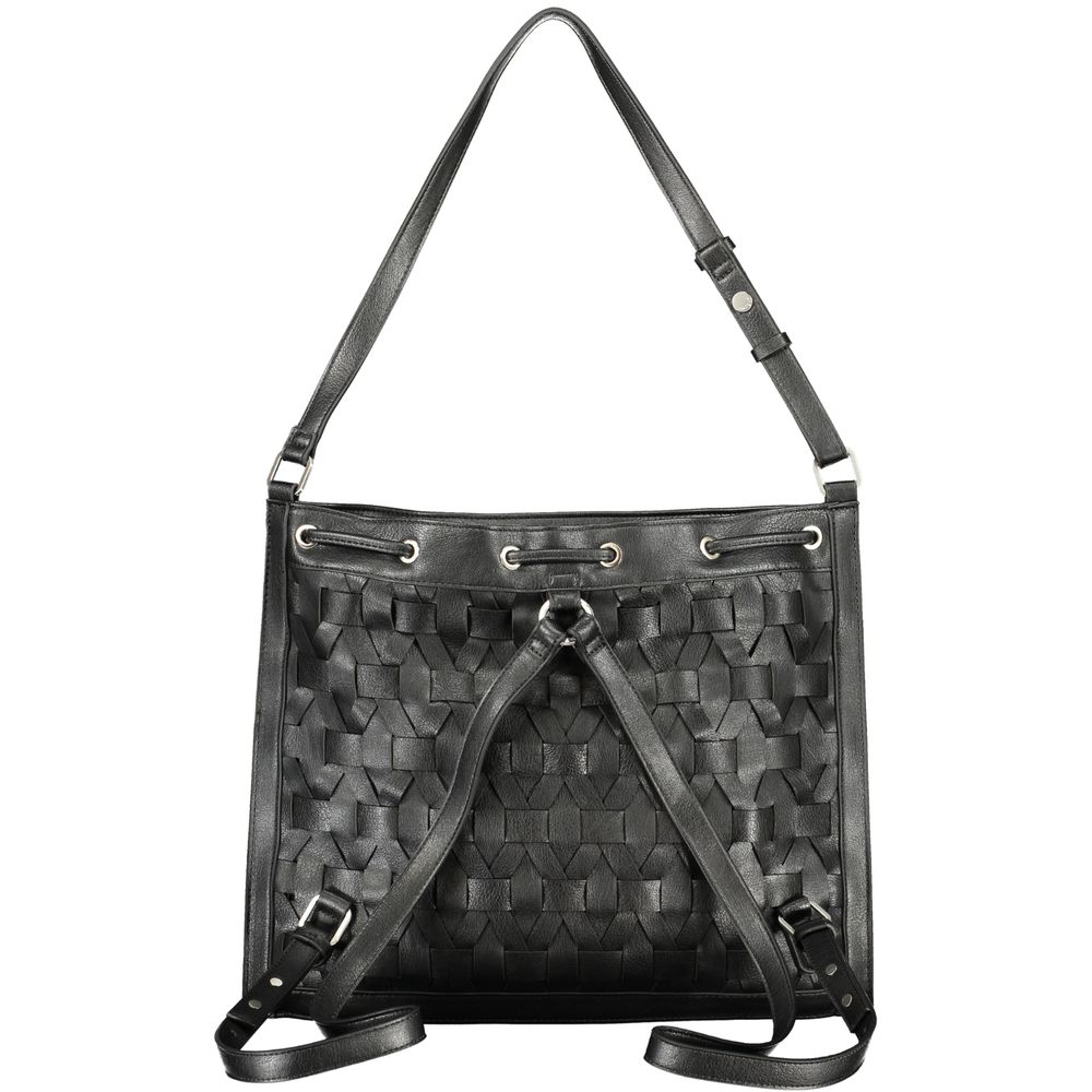 Desigual Black Polyurethane Women Backpack Desigual