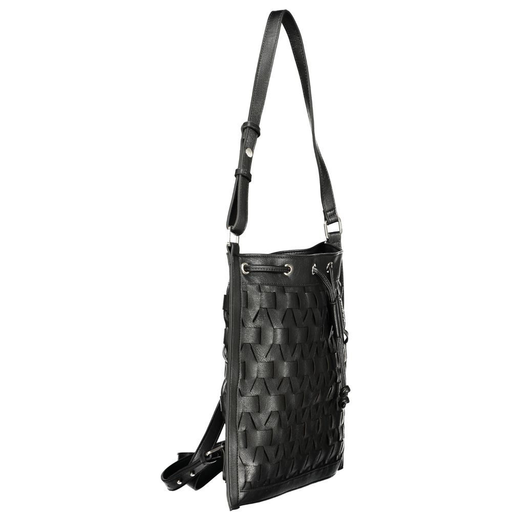Desigual Black Polyurethane Women Backpack Desigual
