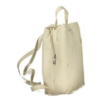 Desigual Bianco mini backpack made of white polyurethane, featuring a compact design and stylish details for women.