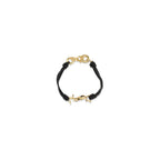 Saint Laurent Black Lamb Ovis Aries Aries Bracelet