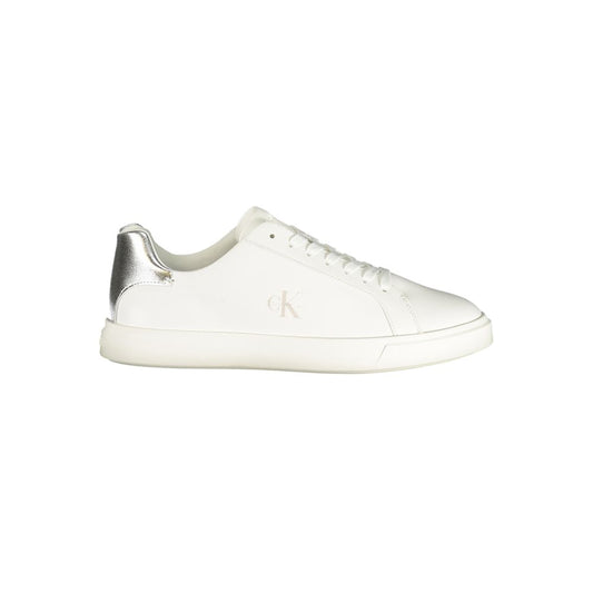 Calvin Klein Bianco Poliuretano Donna Sneaker Calvin Klein
