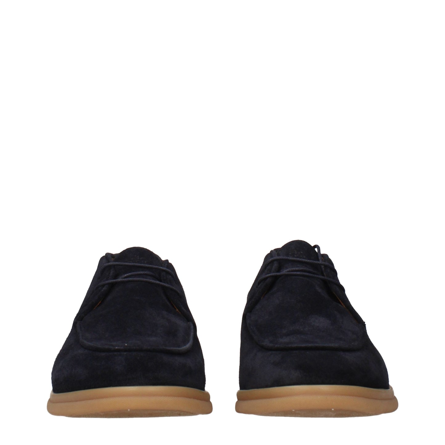 Eleventy Blue Leather Oxfords And Derbies Eleventy