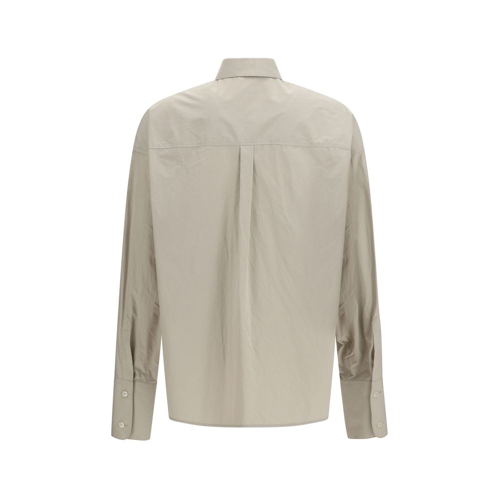 Dolce & Gabbana Beige Cotton Dress Shirt Dolce & Gabbana
