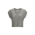 Bicolor silk sweatshirt by Brunello Cucinelli featuring a stylish, luxurious design with soft fabric and modern silhouette.
