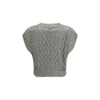Bicolor silk sweatshirt by Brunello Cucinelli featuring a stylish, luxurious design with contrasting colors and a comfortable fit.
