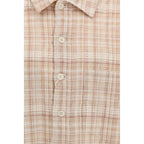 Sunflower Orange Cotton Pattern Shirt
