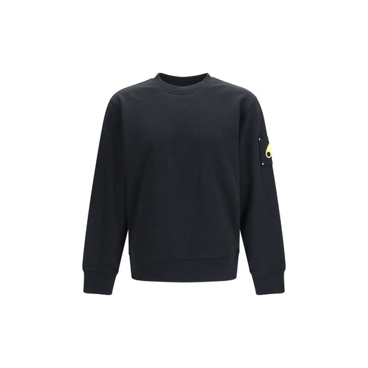 Moose Knuckles Black Cotton Sweatshirt Moose Knuckles