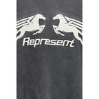 Represent Gray Cotton Sweatshirt