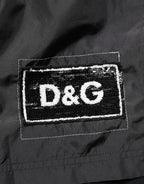 Dolce & Gabbana Black Polyester Drawstring Men Shorts Swimwear - Eljoys Fashion 