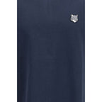 Maison Kitsuné Blue Cotton T-Shirt