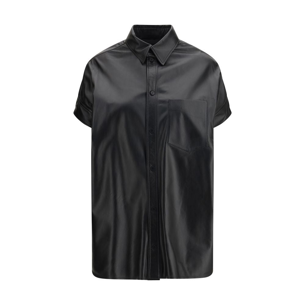 Balenciaga Black Lamb Ovis Aries Dress Shirt - Eljoys Fashion 