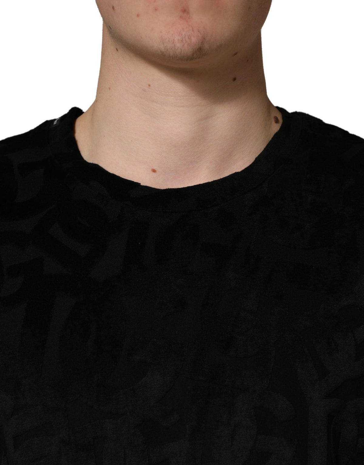 Dolce & Gabbana Black DG Mania Logo Print Casual  T-shirt - Eljoys Fashion 