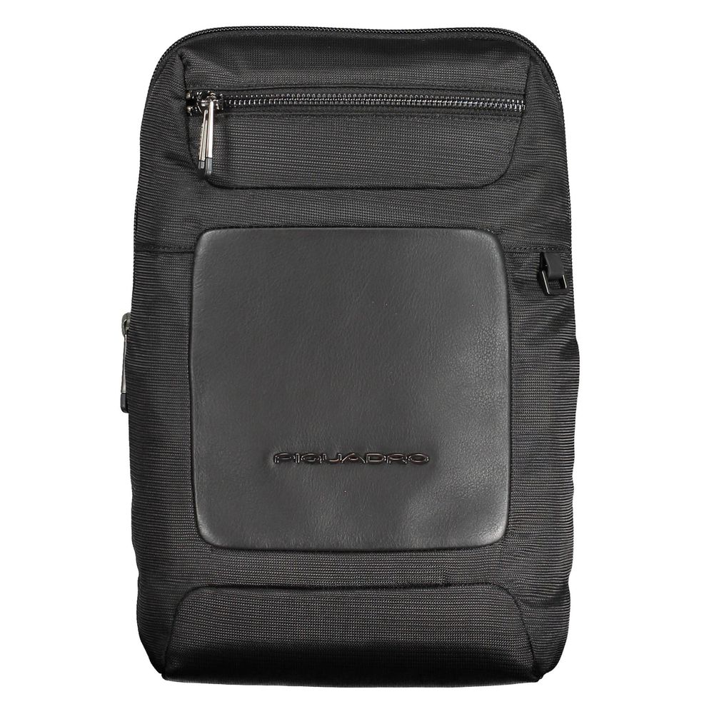 Piquadro Nero Econyl Men Shoulder Bag Piquadro