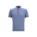 MooRER Blue Cotton Polo Shirt MooRER