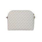Michael Kors women's signature canvas crossbody bag with back slip pocket, stylish and functional accessory.