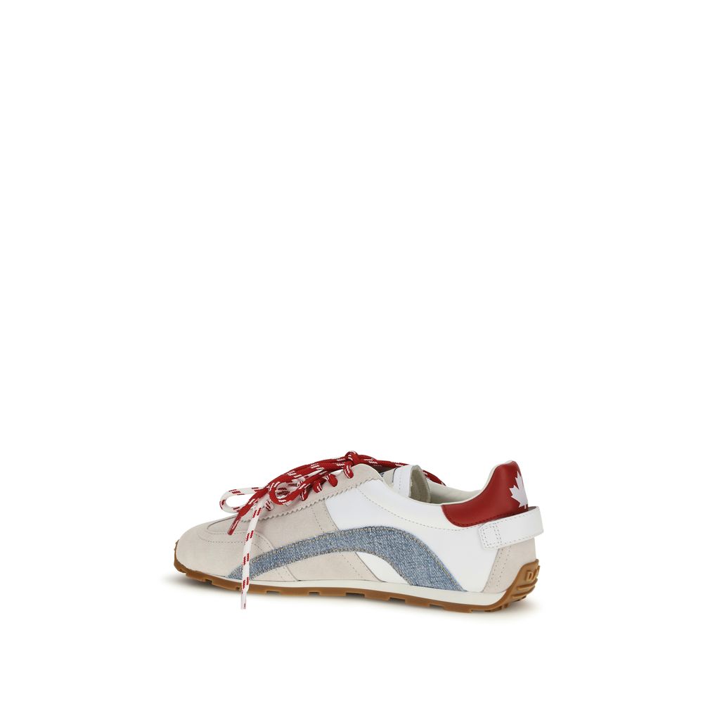Dsquared² Multicolor Calf Leather Bos Taurus Low Top Sneakers Dsquared²