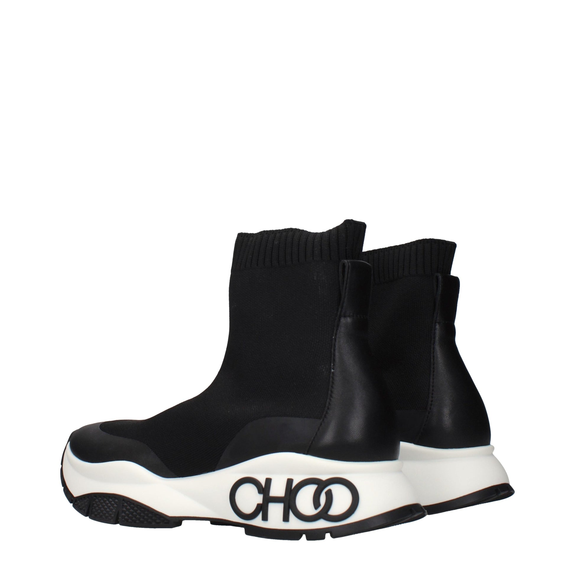 Jimmy Choo Black Fabric Ankle Boots Jimmy Choo
